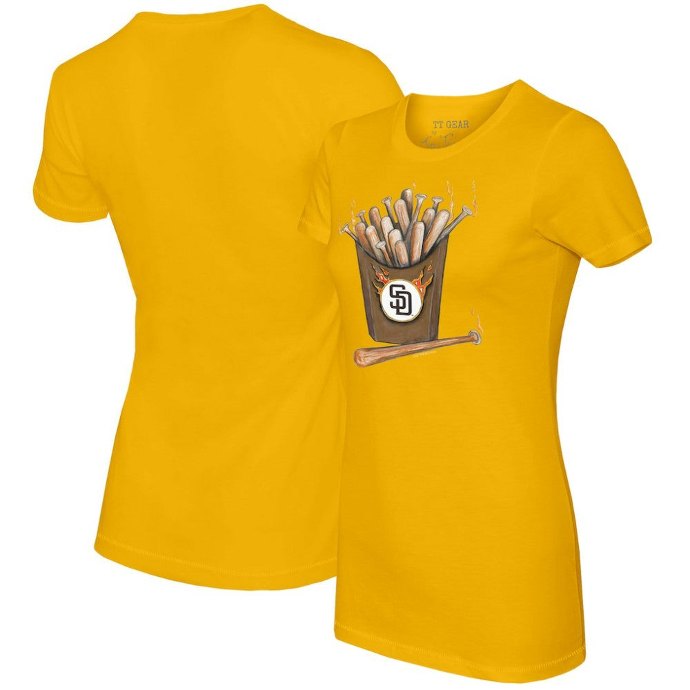 San Diego Padres Tiny Turnip Women's Hot Bats T-Shirt - MLB
