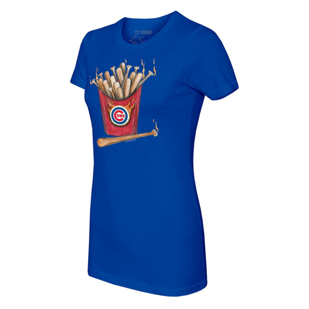 Chicago Cubs Tiny Turnip Women's Hot Bats T-Shirt - MLB