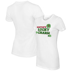 Boston Red Sox Tiny Turnip Women's Lucky Charm T-Shirt - MLB