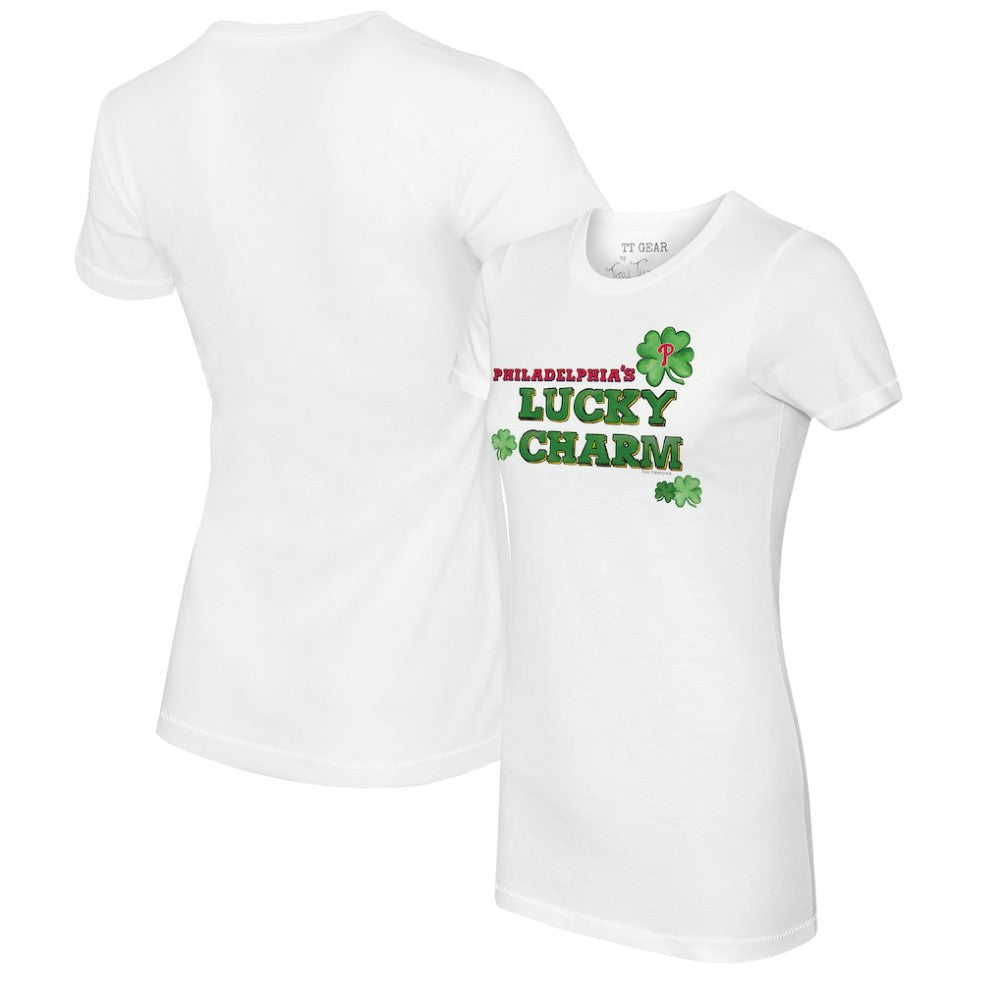 Philadelphia Phillies Tiny Turnip Women's Lucky Charm T-Shirt - MLB