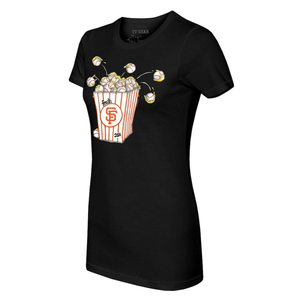San Francisco Giants Tiny Turnip Women's Popcorn T-Shirt - MLB