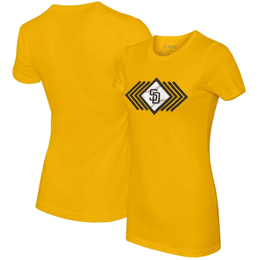 San Diego Padres Tiny Turnip Women's Prism Arrows T-Shirt - MLB