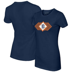 Detroit Tigers Tiny Turnip Women's Prism Arrows T-Shirt - MLB