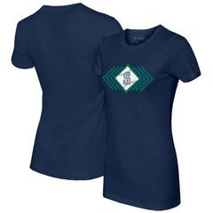 Seattle Mariners Tiny Turnip Women's Prism Arrows T-Shirt - MLB