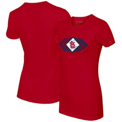 St. Louis Cardinals Tiny Turnip Women's Prism Arrows T-Shirt - MLB