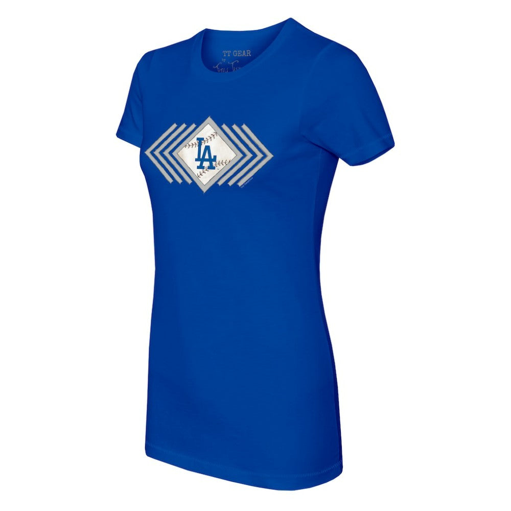 Los Angeles Dodgers Tiny Turnip Women's Prism Arrows T-Shirt - MLB
