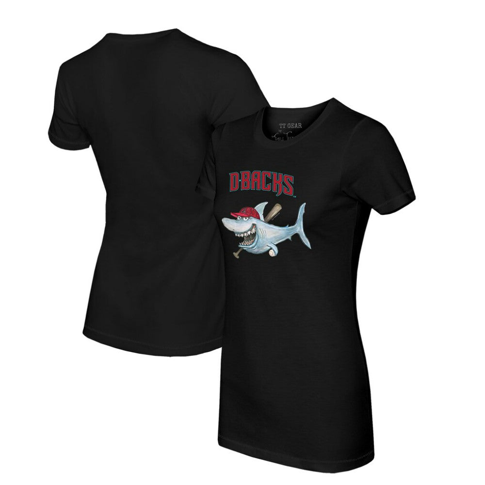 Arizona Diamondbacks Tiny Turnip Women's Shark T-Shirt - MLB