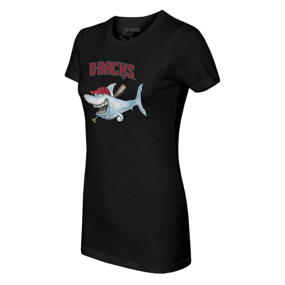 Arizona Diamondbacks Tiny Turnip Women's Shark T-Shirt - MLB