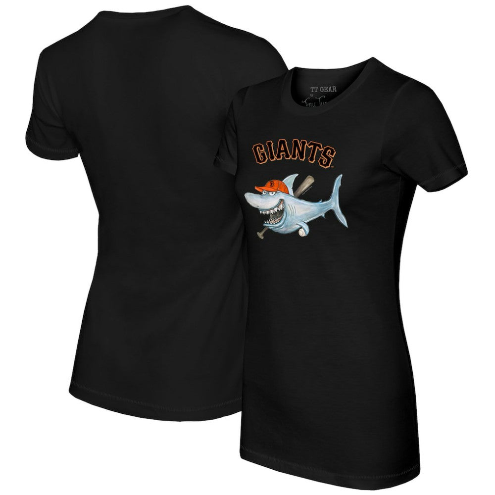 San Francisco Giants Tiny Turnip Women's Shark T-Shirt - MLB
