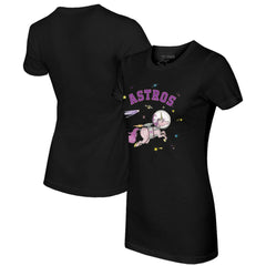 Houston Astros Tiny Turnip Women's Space Unicorn T-Shirt - MLB