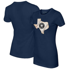 Houston Astros Tiny Turnip Women's State Outline T-Shirt - MLB