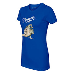 Los Angeles Dodgers Tiny Turnip Women's Stega T-Shirt - MLB