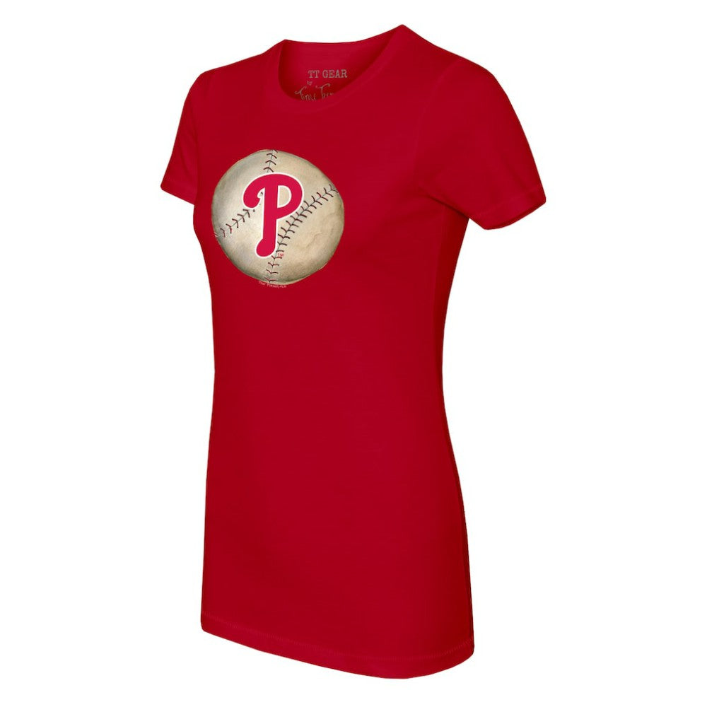 Philadelphia Phillies Tiny Turnip Women's Stitched Baseball T-Shirt - MLB