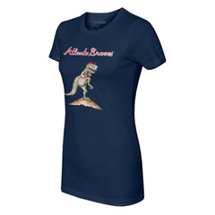 Atlanta Braves Tiny Turnip Women's TT Rex T-Shirt - MLB