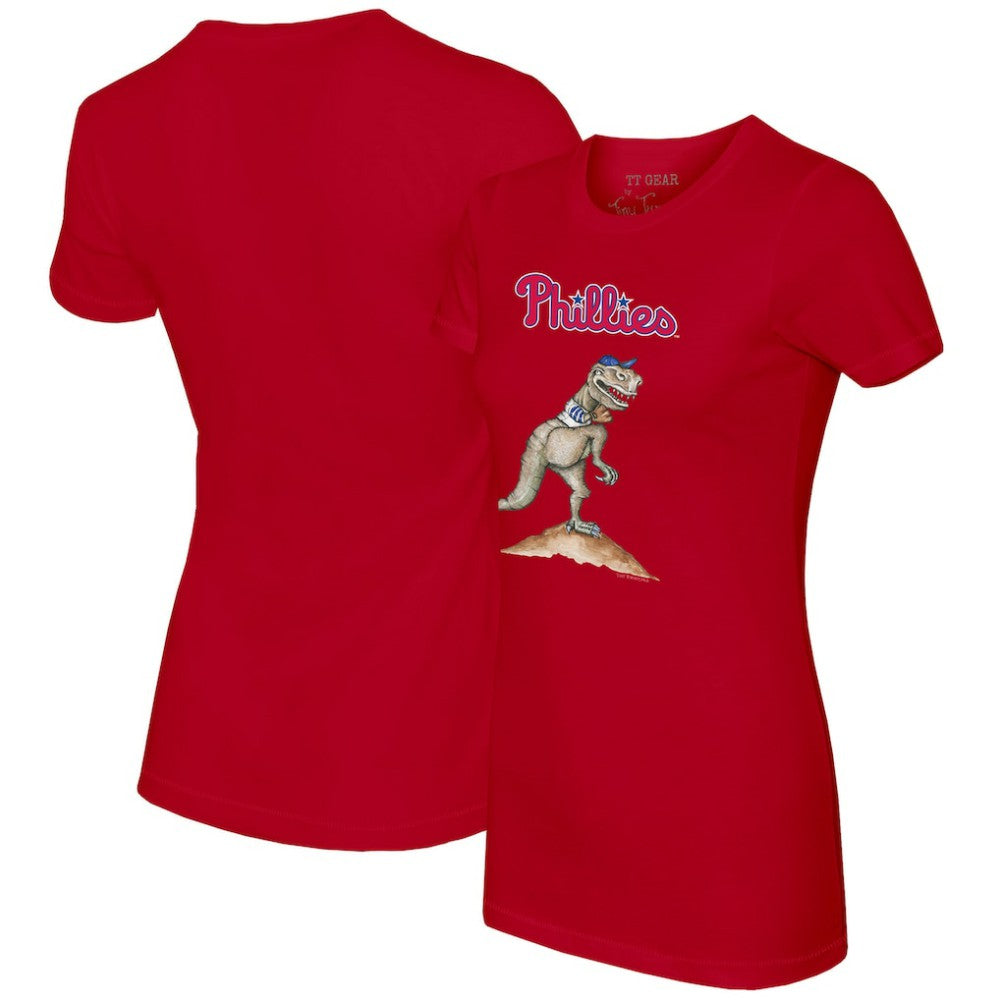 Philadelphia Phillies Tiny Turnip Women's TT Rex T-Shirt - MLB