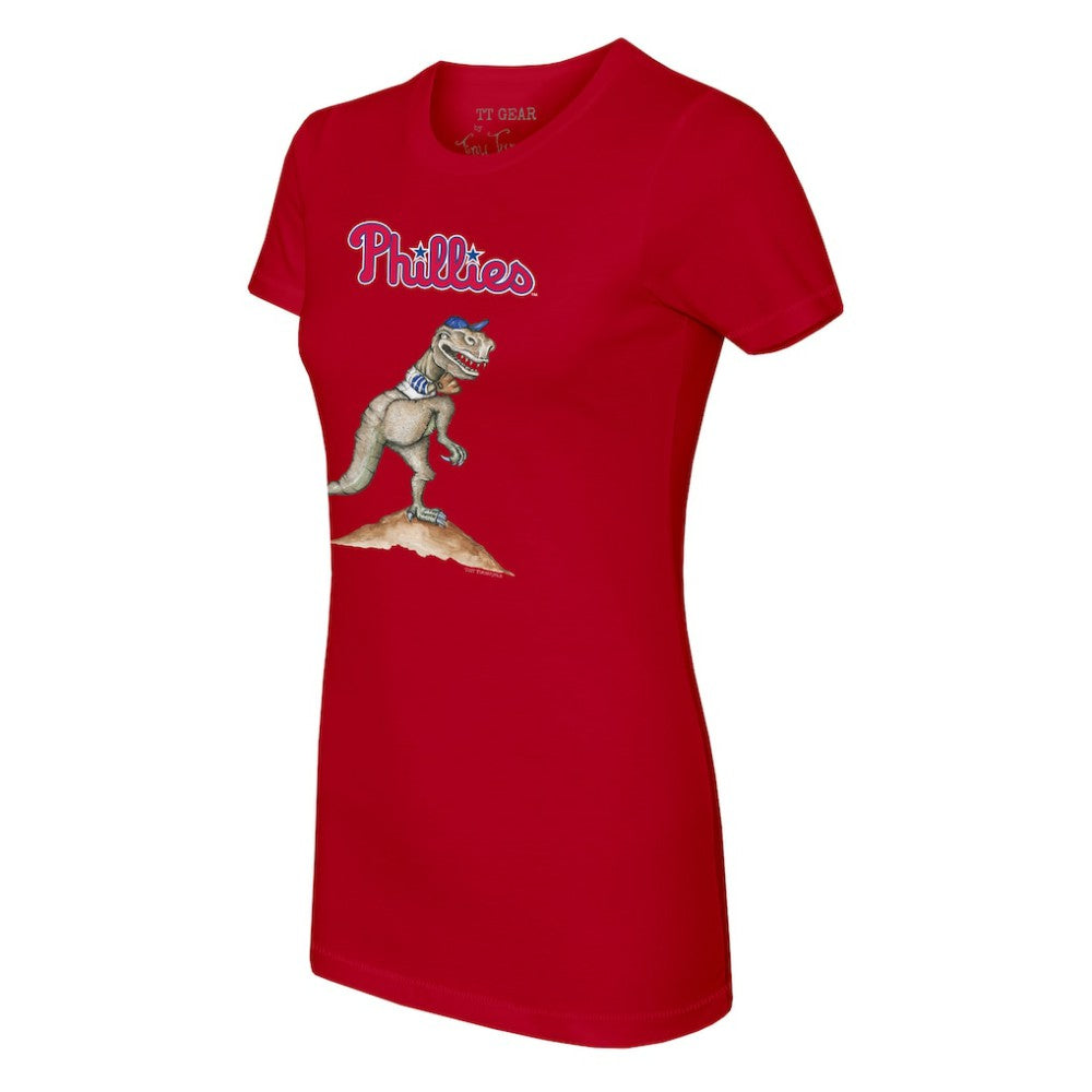 Philadelphia Phillies Tiny Turnip Women's TT Rex T-Shirt - MLB