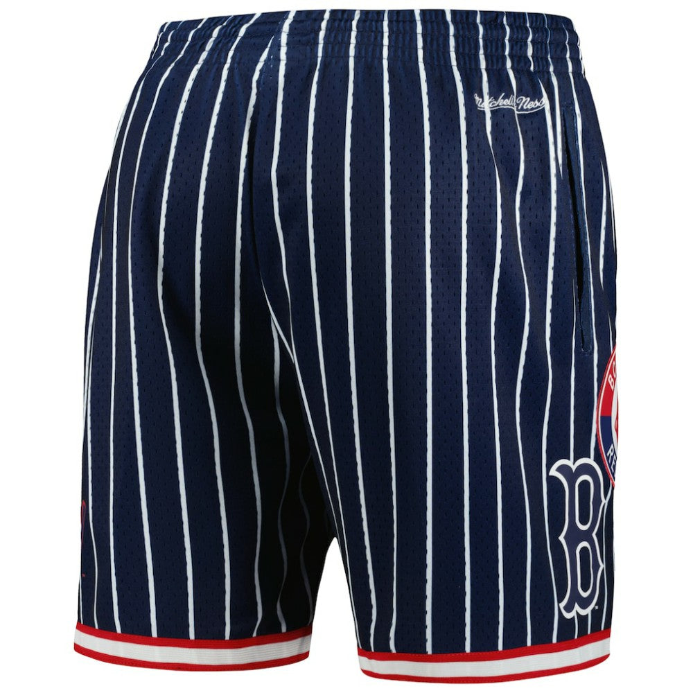 Boston Red Sox Mitchell & Ness Cooperstown Collection 2004 World Series City Collection Mesh Shorts - MLB
