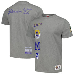 Milwaukee Brewers Mitchell & Ness Cooperstown Collection City Collection T-Shirt - MLB