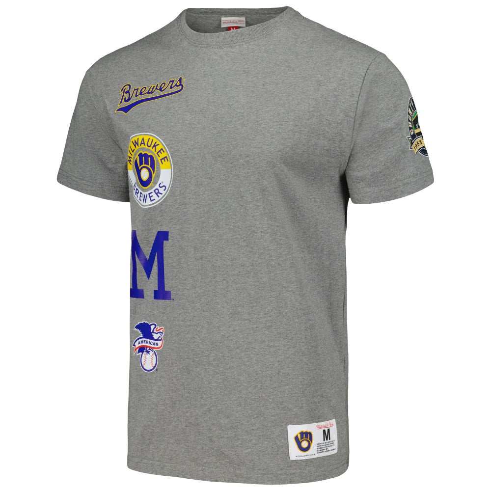 Milwaukee Brewers Mitchell & Ness Cooperstown Collection City Collection T-Shirt - MLB