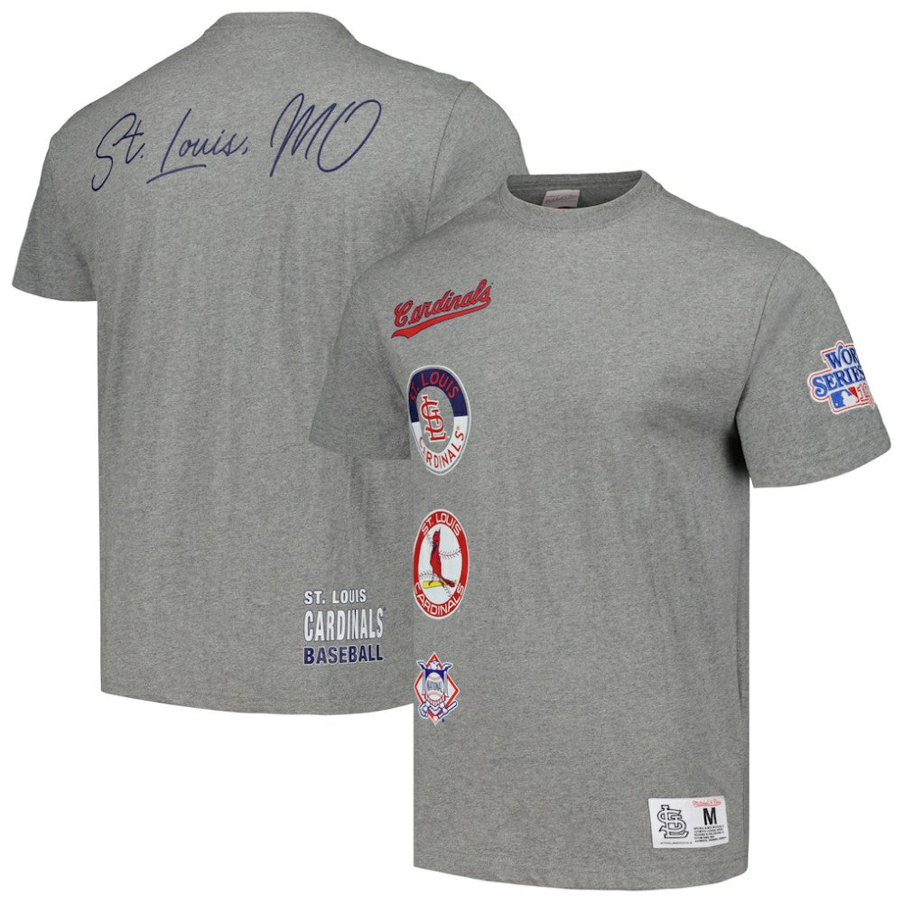 St. Louis Cardinals Mitchell & Ness Cooperstown Collection City Collection T-Shirt - MLB