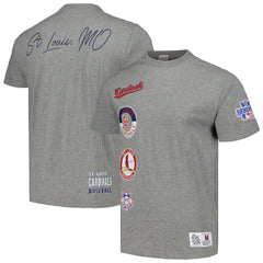 St. Louis Cardinals Mitchell & Ness Cooperstown Collection City Collection T-Shirt - MLB