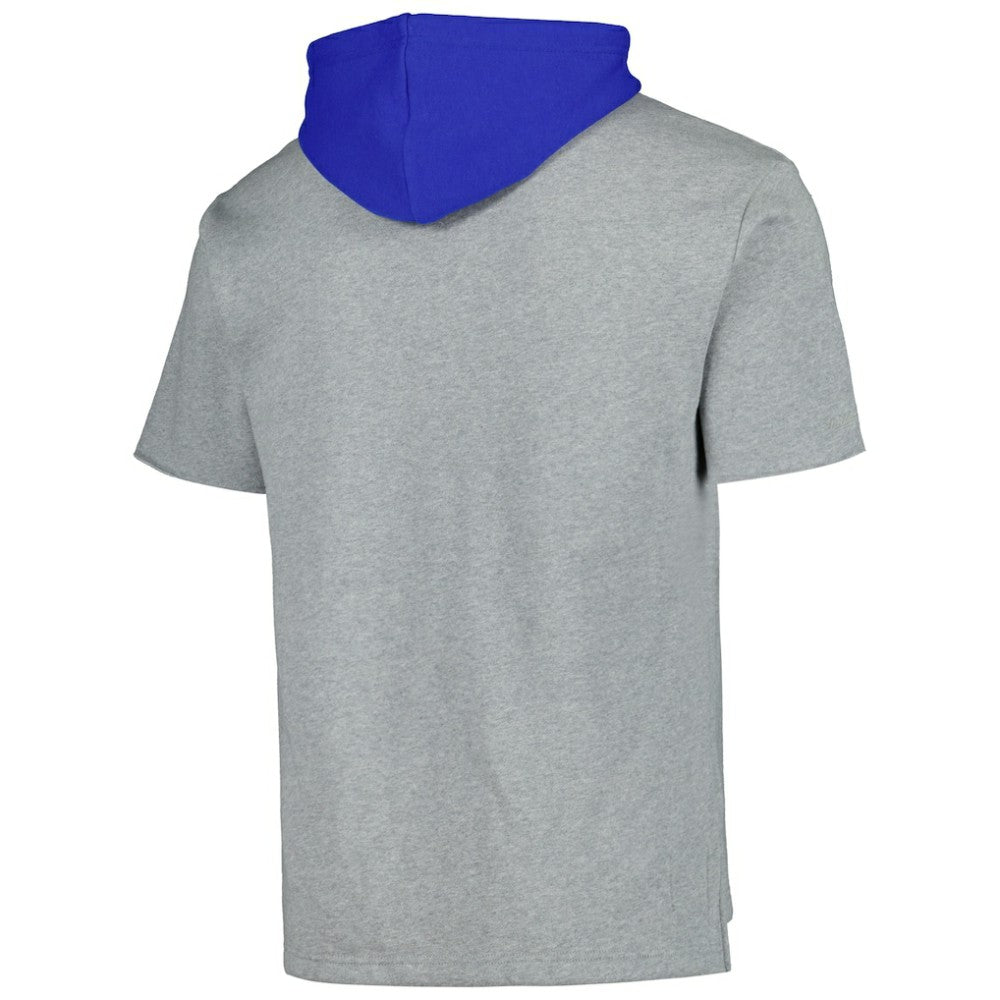 Chicago Cubs Mitchell & Ness Postgame Short Sleeve Pullover Hoodie - MLB