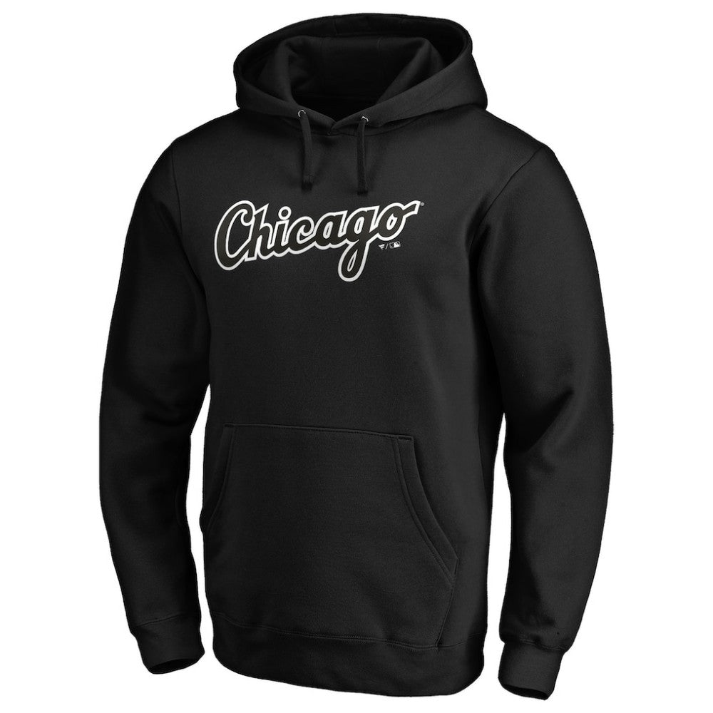 Chicago White Sox Official Wordmark Fitted Pullover Hoodie - MLB