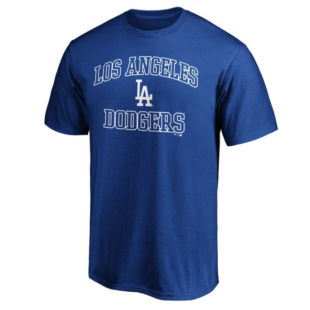 Los Angeles Dodgers Heart & Soul Team Logo T-Shirt - MLB