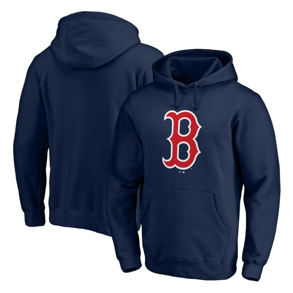 Boston Red Sox Official Team Logo Pullover Hoodie - MLB