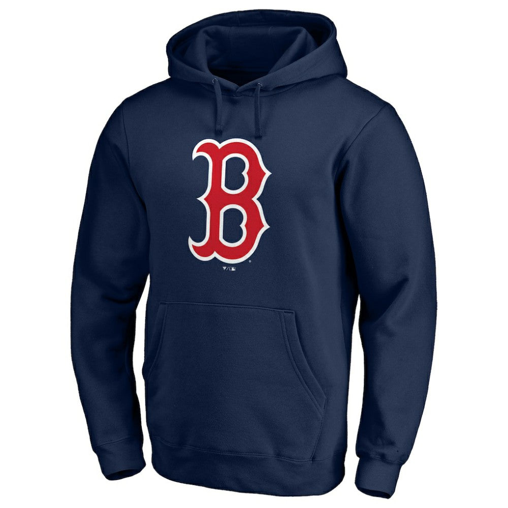 Boston Red Sox Official Team Logo Pullover Hoodie - MLB