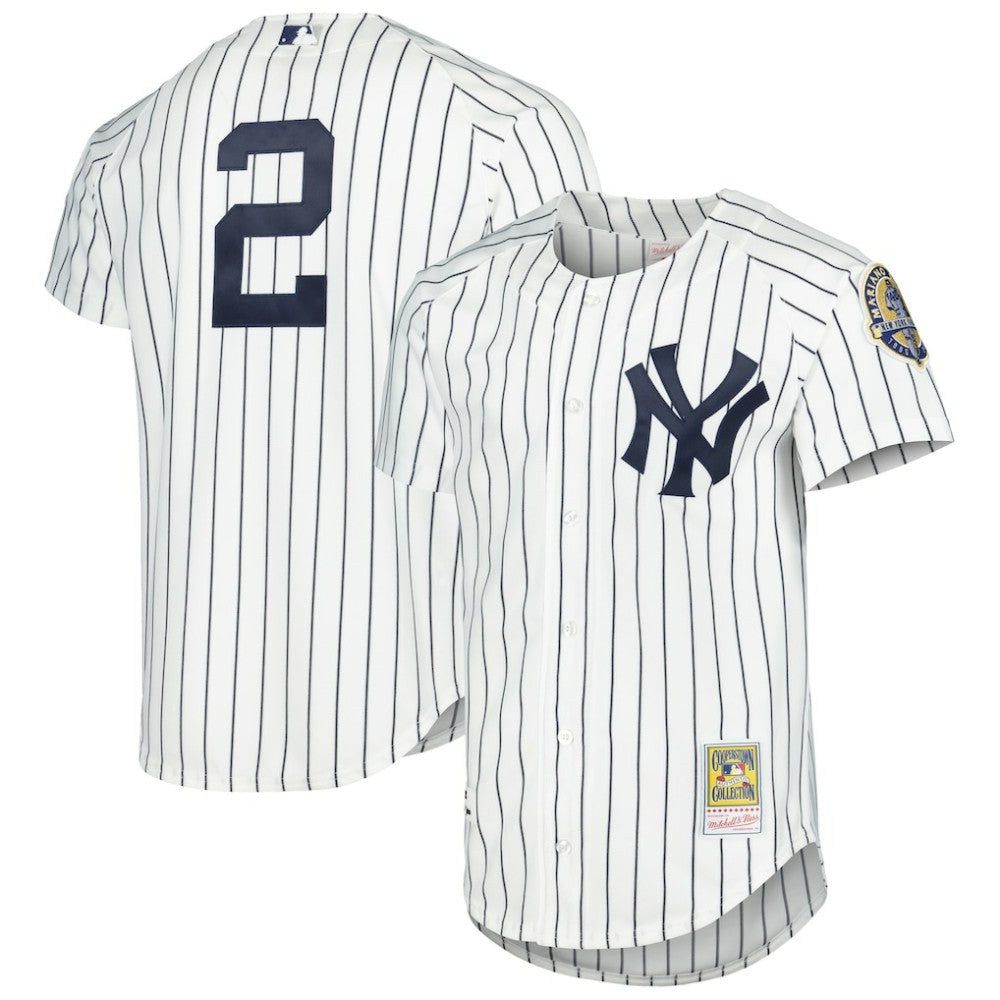 Derek Jeter New York Yankees Mitchell & Ness Cooperstown Collection Authentic Jersey - MLB