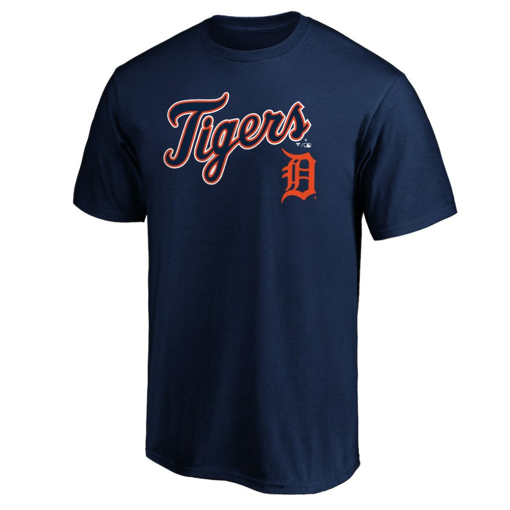 Detroit Tigers Team Lock Up Wordmark T-Shirt - MLB