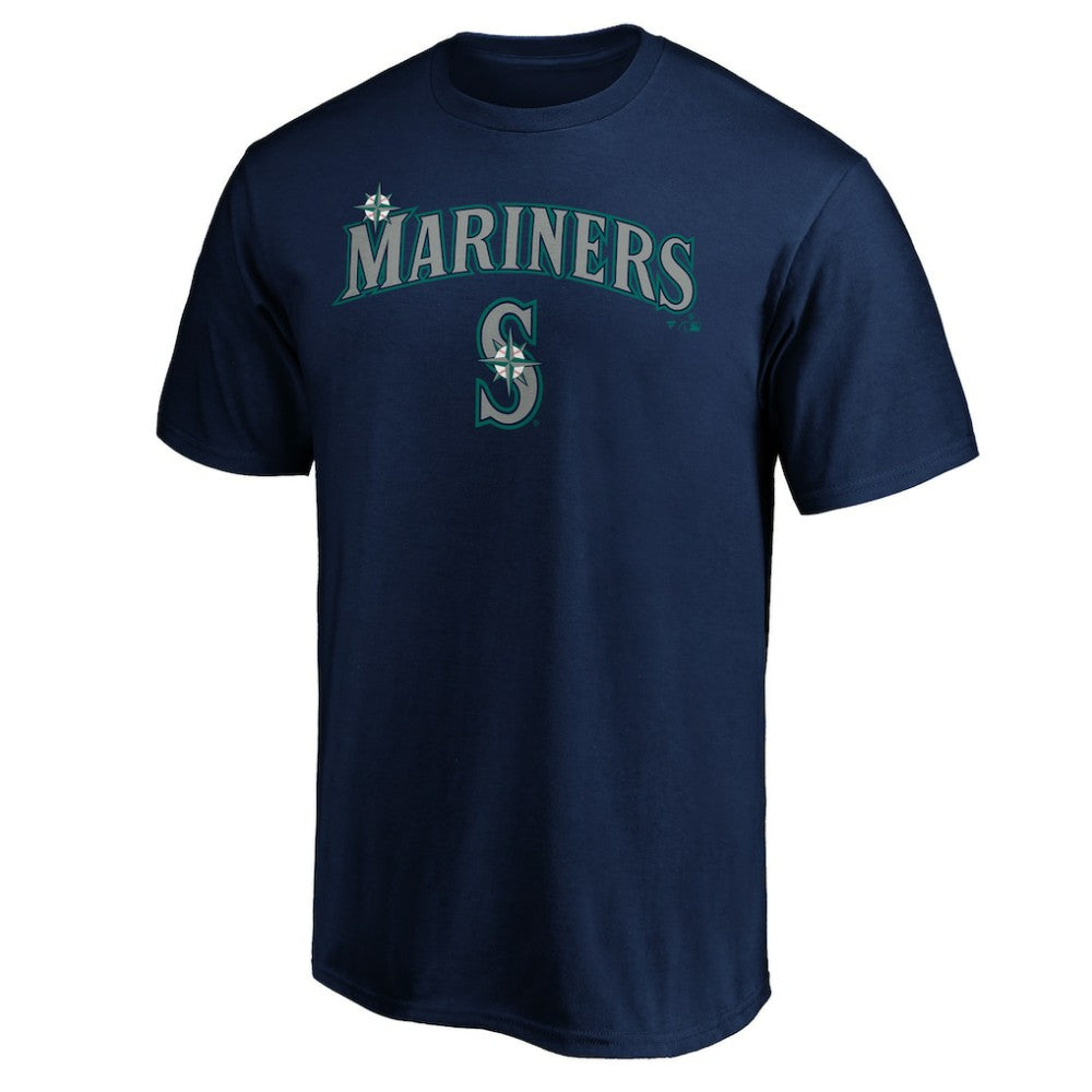 Seattle Mariners Team Lock Up Wordmark T-Shirt - MLB