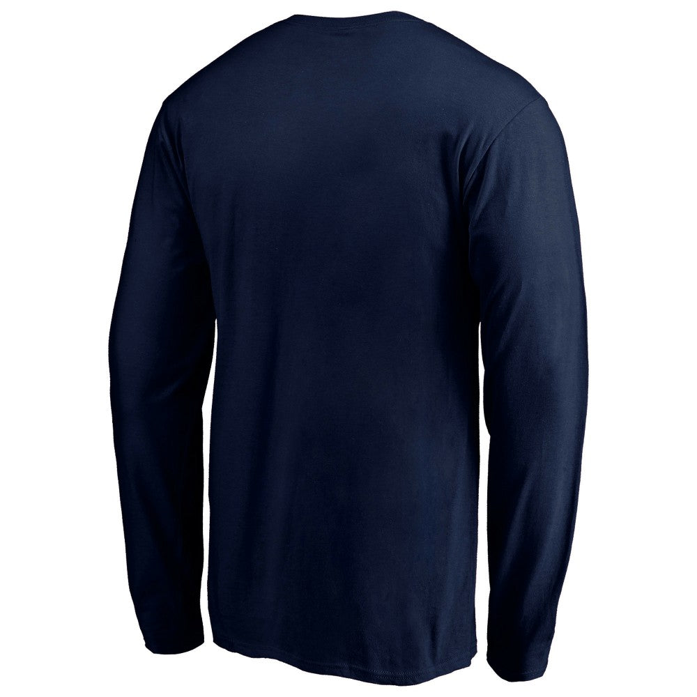 Milwaukee Brewers Team Lock Up Wordmark Long Sleeve T-Shirt - MLB