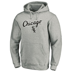 Chicago White Sox Team Lock Up Wordmark Pullover Hoodie - MLB