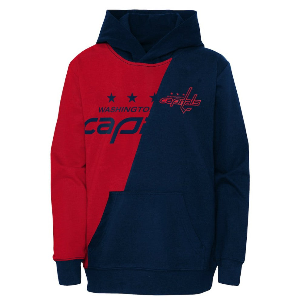 Washington Capitals Preschool Unrivaled Pullover Hoodie - Red/Navy - NHL