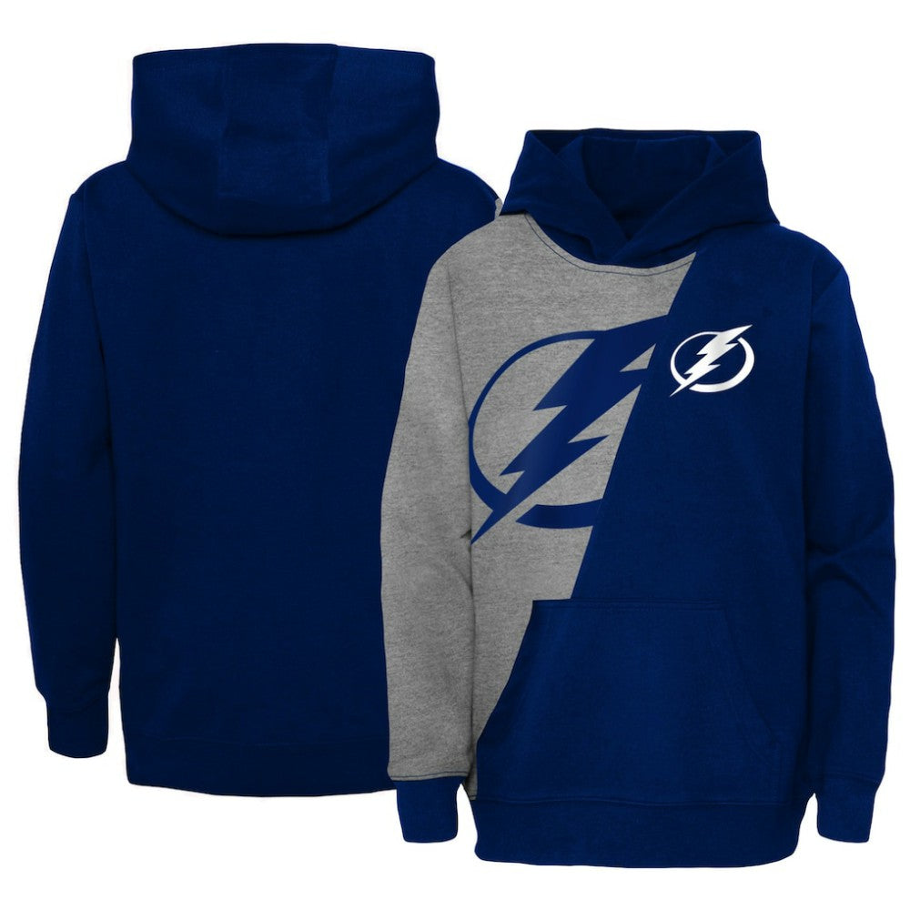 Tampa Bay Lightning Preschool Unrivaled Pullover Hoodie - Gray/Blue - NHL
