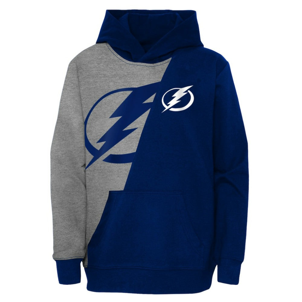 Tampa Bay Lightning Preschool Unrivaled Pullover Hoodie - Gray/Blue - NHL