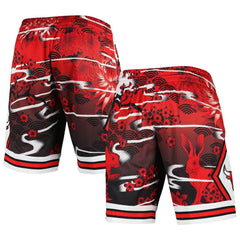 Chicago Bulls Lunar New Year Swingman Shorts Red - NBA