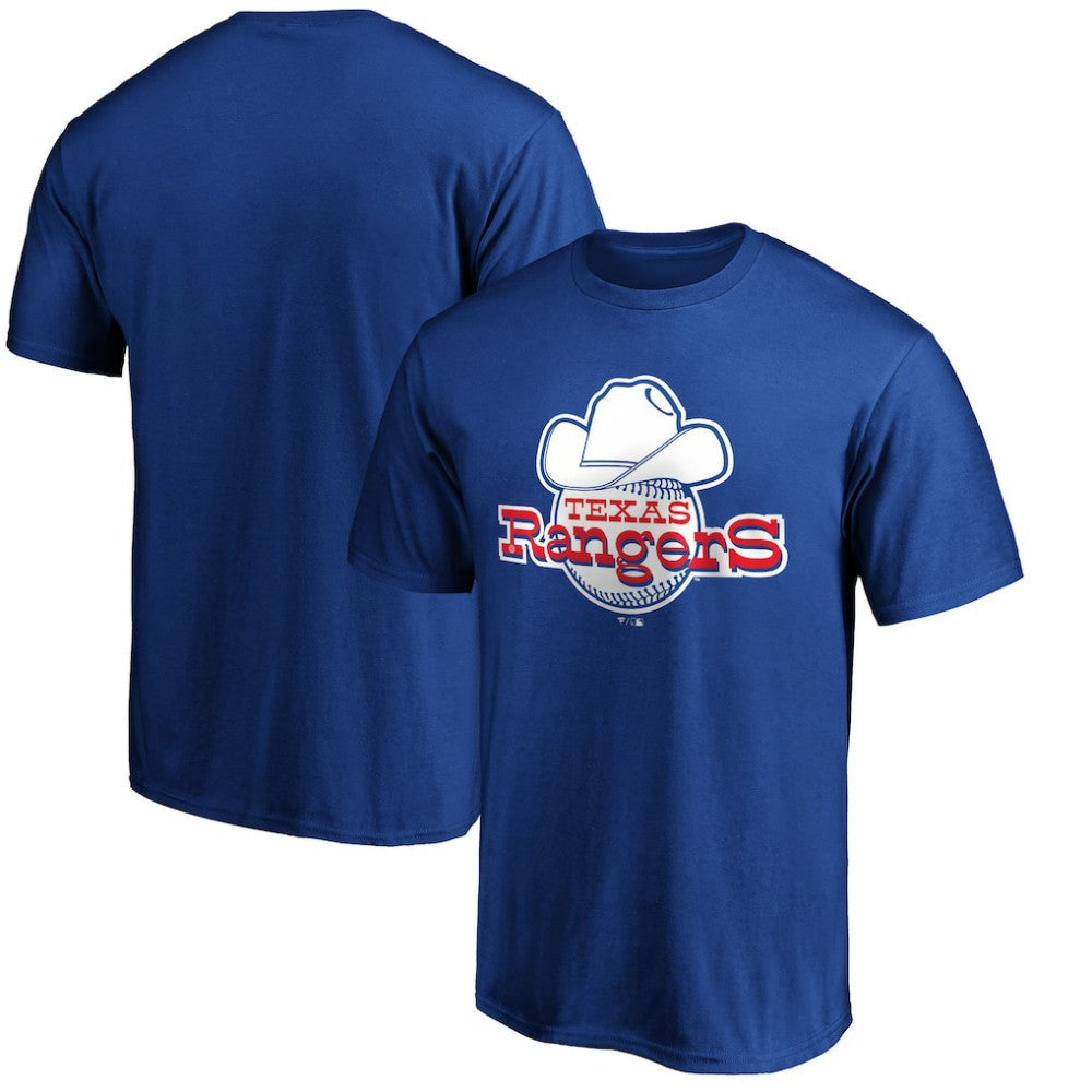 Texas Rangers Cooperstown Collection Forbes Team Logo T-Shirt - MLB