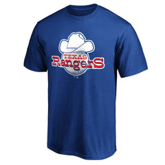 Texas Rangers Cooperstown Collection Forbes Team Logo T-Shirt - MLB