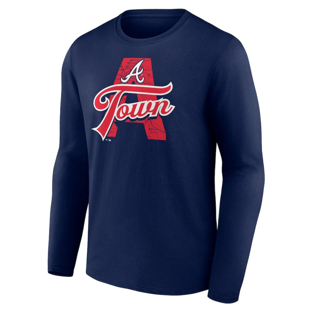 Atlanta Braves Hometown Graphic Long Sleeve T-Shirt - MLB