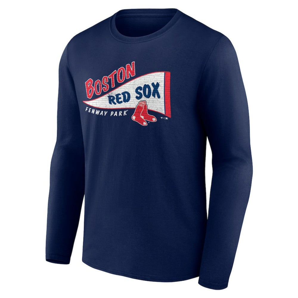 Boston Red Sox The Pennant Long Sleeve T-Shirt - MLB