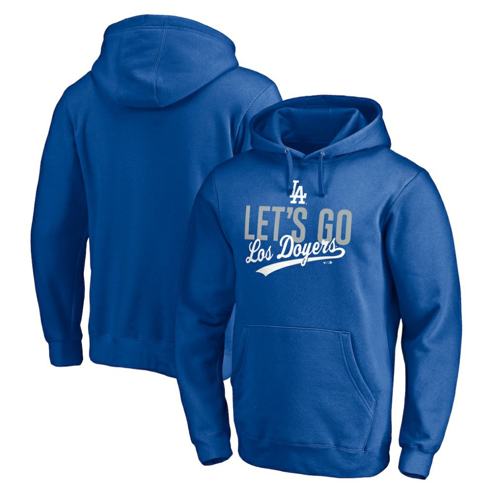Los Angeles Dodgers Let's Go Los Doyers Pullover Hoodie - MLB