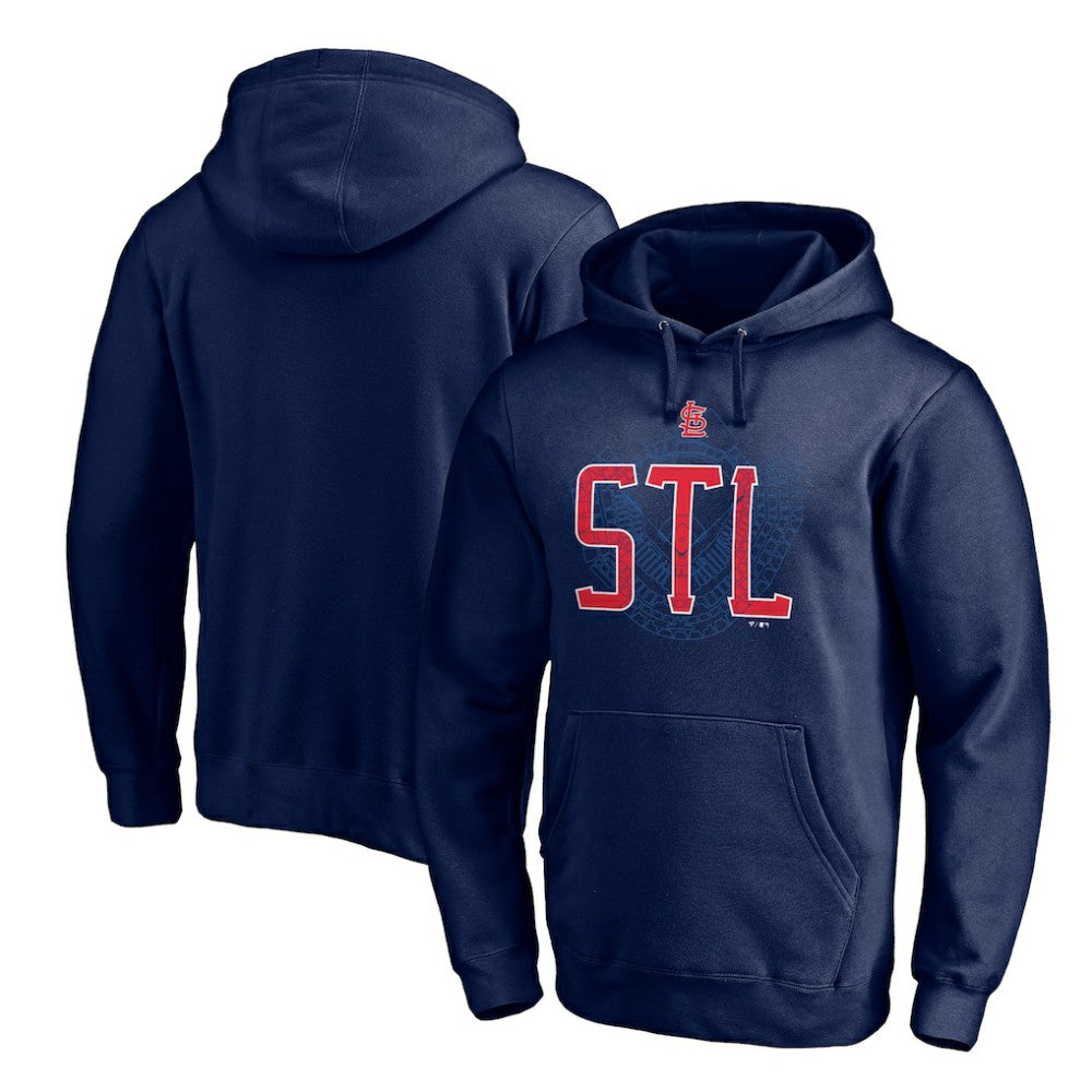 St. Louis Cardinals Paint the Black Pullover Hoodie - MLB