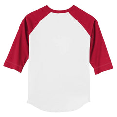 Boston Red Sox Tiny Turnip Youth Babes 3/4-Sleeve Raglan T-Shirt - MLB
