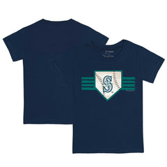 Seattle Mariners Tiny Turnip Youth Base Stripe T-Shirt - MLB