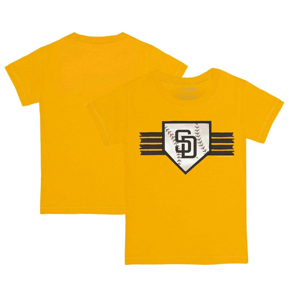 San Diego Padres Tiny Turnip Youth Base Stripe T-Shirt - MLB