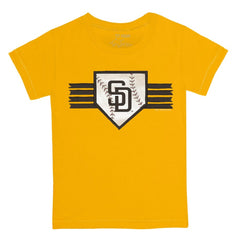 San Diego Padres Tiny Turnip Youth Base Stripe T-Shirt - MLB