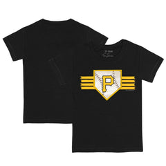 Pittsburgh Pirates Tiny Turnip Youth Base Stripe T-Shirt - MLB